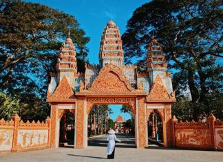 Xiêm Cán: Khám phá ngôi chùa tráng lệ bậc nhất xứ Bạc Liêu