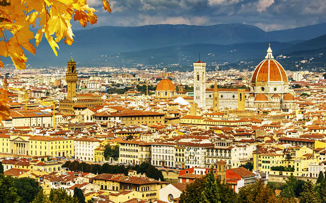 Thành phố Florence là cái nôi của nền văn hóa phục hưng